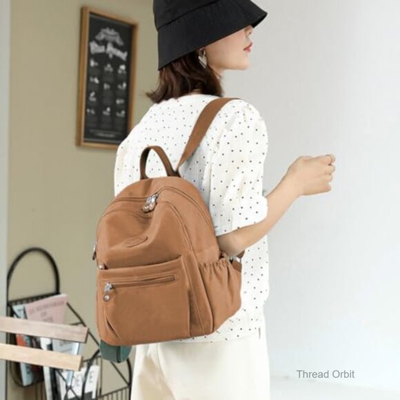 Mini Nylon Backpack Daypack for Women Travel Shopping Casual main image 6